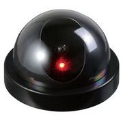 防犯ダミーカメラ ドーム型(赤色LED点滅タイプ) 036531
