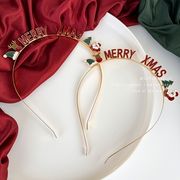 クリスマスヘアアクセサリー　カチューシャ　レディース　ファッション　デザイン　MerryChristmas