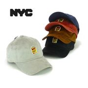 　NYCバーガーフェイクスエードローキャップ　ヤング帽子