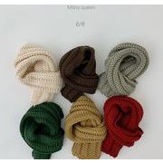 2023秋冬新作  保温  韓国ファッション  オープニング・ マフラー   子供用   スカーフ  6色