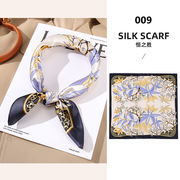 春夏 絹のスカーフ ヘッドバンド 女性用シルクスカーフ ファッションヘアバンド 桑シルクスカーフ スカーフ