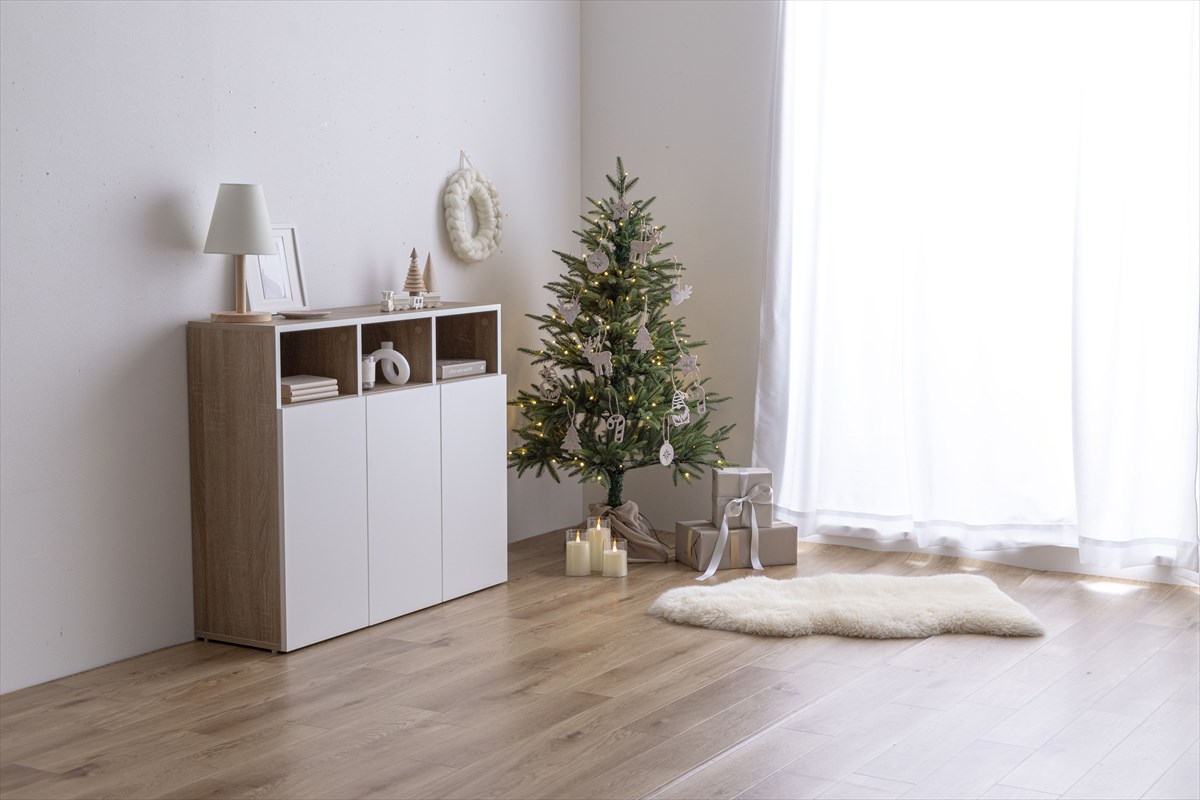 オーナメントセット】Abete 高さ180cm クリスマスツリー+オーナメント