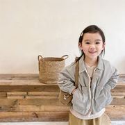 2022年子供服春新しい子供服春服韓国ジャケットジャケット女の子男の子カーディガン