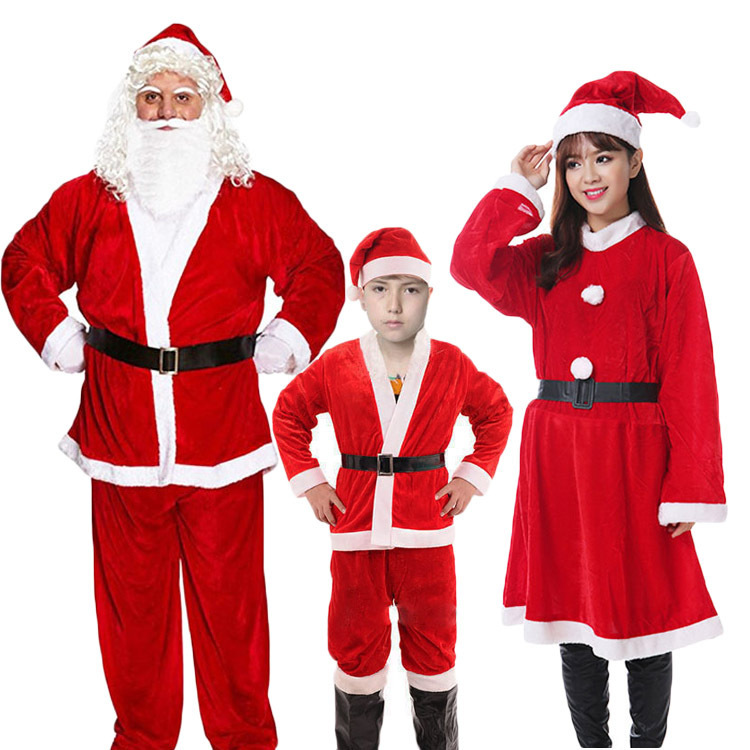 クリスマス 　帽子　子供　こども　成人　サンタ衣装　ワンピース　サンタクロース衣装 　サンタクロース