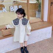 【2022春新作】韓国風子供服 ベビー服 　女の子　春秋　　可愛い　ベビー服　ワンピース　