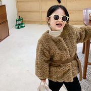 【2022秋新作】韓国風子供服 ベビー服 キッズ 女の子 アウター もこもこコート ジャケット