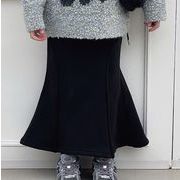スカート ニットスカート ベビー服 韓国風子供服 2023秋冬新作 キッズ 厚くする スカート枚  90-140CM