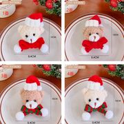 2023秋冬新作 雑貨 クリスマス  プレゼント　クリスマス用品 レッドマフラー熊