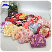 レディースバッグ　ミニ財布　小銭入れ　化粧ポーチ　コインケース　和風　11x9x2.5cm　ランダム発送