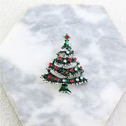 ブローチ　クリスマスツリー　アクセサリー　レディース　ファッション　デザイン　プレゼント