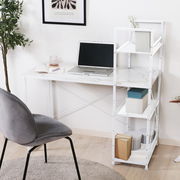 左右組み換えラック付きデスク ルカ ストーン