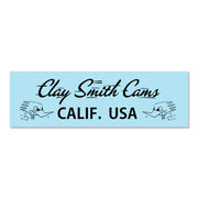 クレイスミス ステッカー CALIF. USA ブラック ClaySmith MOONEYES CSYC3950