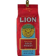 LION COFFEE  ゴールドロースト 10oz 283 g（ノンフレーバー） 豆（15個入ケース）