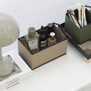 クーポン使用可能 小銭収納整理箱 卓上収納盤 木製トレイ アクセサリー 化粧品収納 玄関