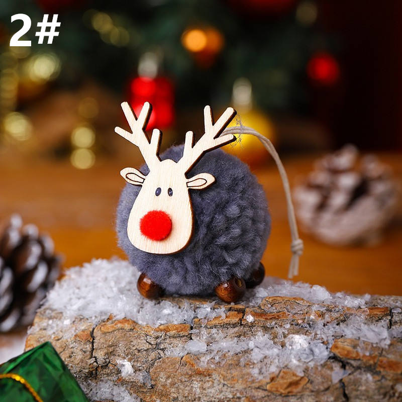 Christmas限定 ヒツジ ツリー飾り クリスマス飾り クリスマスグッズ 