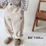 ★Girls＆Boys★　子供　80~130cm　コーデュロイロングパンツ　韓国キッズファッション