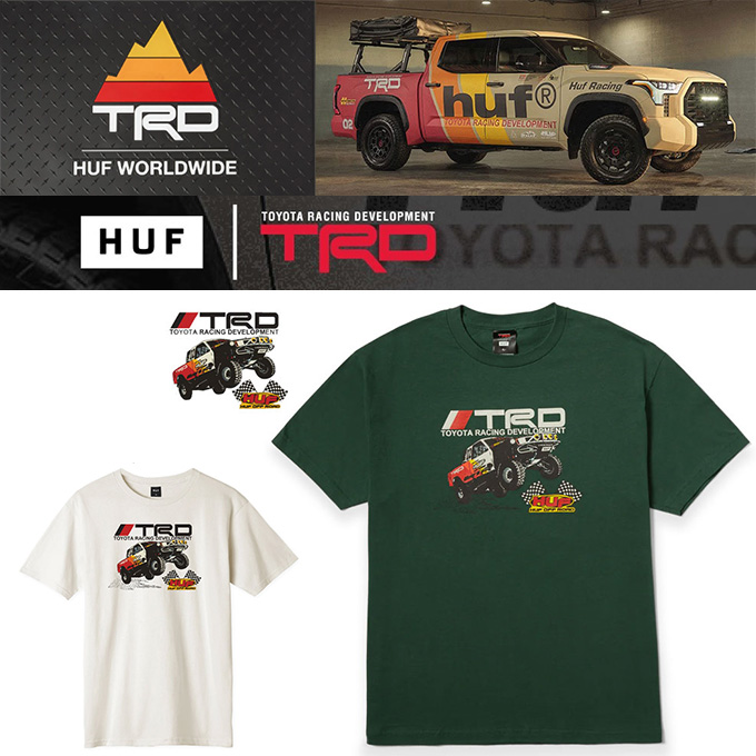 HUF×TRD ENSENADA S/S TEE 21363 有限会社 スコール 問屋・仕入れ・卸