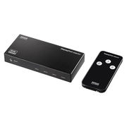 サンワサプライ 3入力1出力DisplayPort切替器 8K30Hz対応 リモコン付き