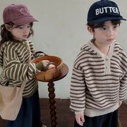 ★Girls＆Boys★　 子供ニット　80~140cm　帽子付きセーター　韓国キッズファッション