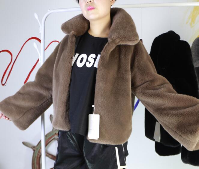レディース アウター 模造毛皮カジュアル ファーコート キツネの毛皮 百掛け 防寒 通勤 ショートコート