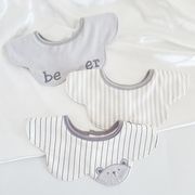 新登場★ベビー涎掛け★棉質　3枚入り★食事用★6組