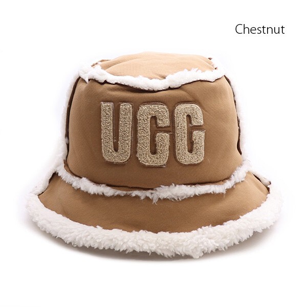 UGG/アグ】Bonded Fleece Bucket Hat ボア バケットハット もこもこ 