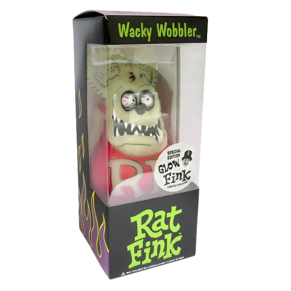 ラットフィンク ボビングヘッド GLOW FINK 【RAT FINK】【FUNKO