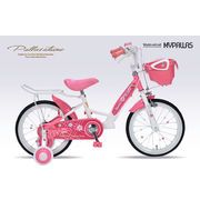 【6月中旬入荷予定】MYPALLAS 子供用自転車 16インチ・補助輪付　女の子用	MD-12