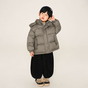 2023新作 韓国風子供服  男の子 アウター  上着 コート ジャケット 綿入れのコート 90-140cm
