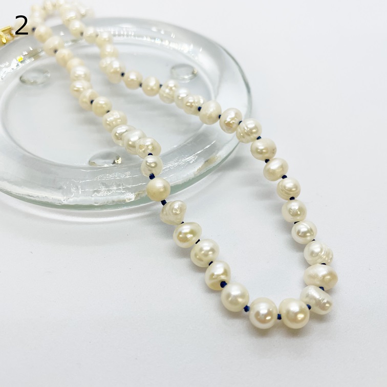 新品✨淡水パールネックレス 約60cm purepoche_22n-1a001-y60
