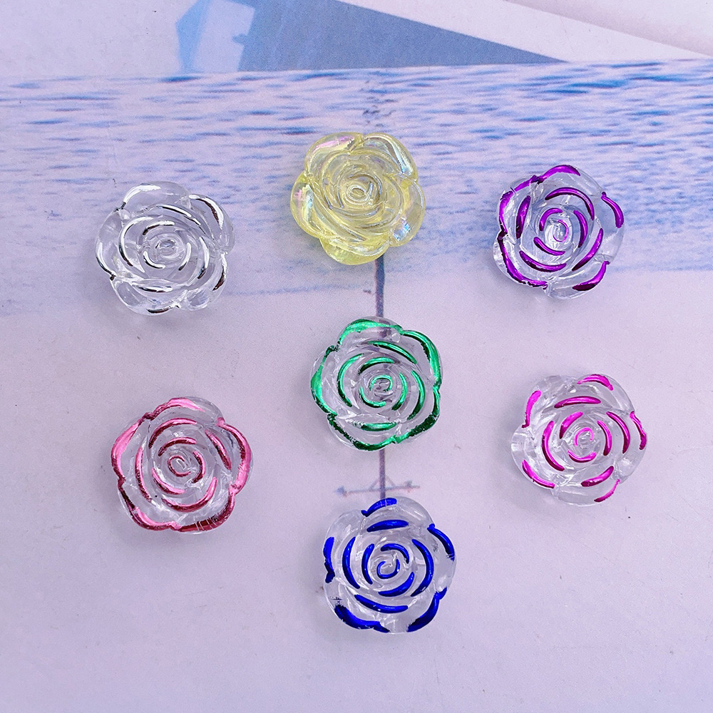 デコパーツ　樹脂DIY素材 貼り付けパーツ バッグ手芸材料衣類と靴帽子アクセサリーパーツ