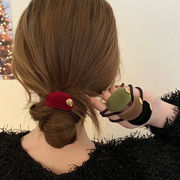 ヘアゴム　ヘアアクセサリー　レディース　デザイン　韓国風　髪飾り