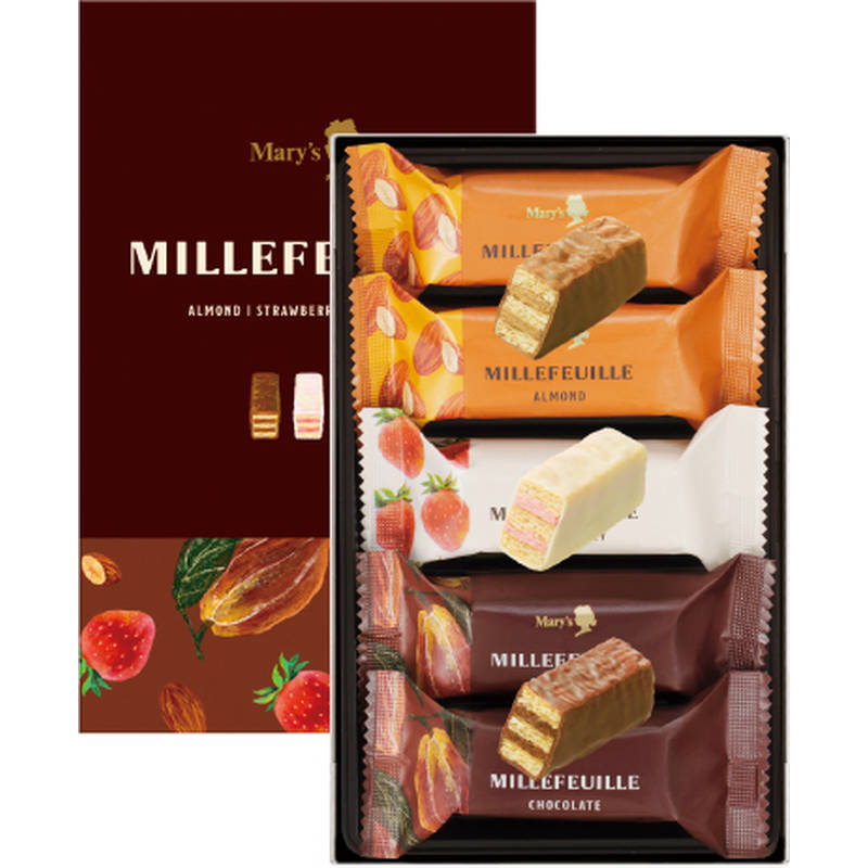 （季節限定 10月～4月）メリーチョコレート ミルフィーユ （包装済）MF-RO