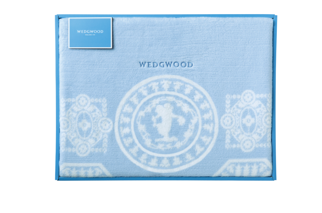 ウェッジウッド ジャスパー 綿毛布（毛羽部分）FQ88801061