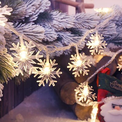 クリスマスフラッシュ透防水満天星led雪花灯クリスマス装飾灯