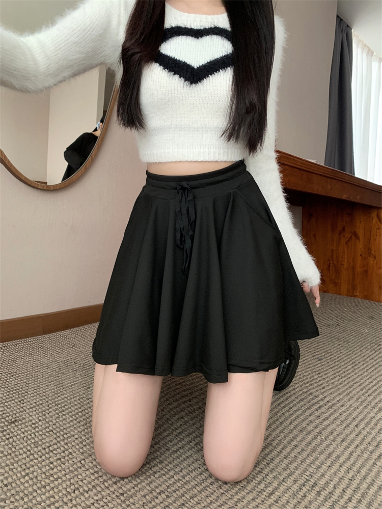 UJOH スカート　グレー　サイズ2 制服 スカート グレー無地 大きいサイズ W81/85/90/95/100 丈48