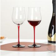 大幅値下 INSスタイル 凹底ワイングラス ワイングラス ボルドーのハイフットグラス ブルゴーニュのグラス