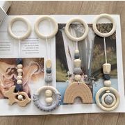 INS新作  木質  知育玩具  装飾用 おもちゃ  玩具ギフト 赤ちゃん用遊びも 置物  おもちゃの鈴