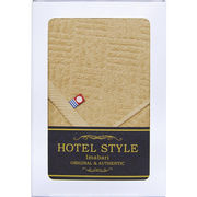 ホテルスタイル フェイスタオル1P（メール便対応箱仕様） TQS1007782BR ブラウン