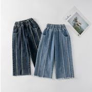 2024春新品 韓国風子供服 子供服  ジーパン ズボン ins