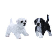 3D動物 犬 装飾 おもちゃ 居間、玄関、本棚 樹脂装飾 かわいい  樹脂工芸品