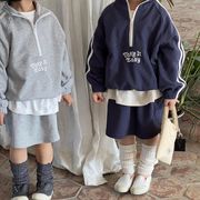 ★Girls&Boys★　子供服　80~140cm　キッズトレーナー＋スカート　上下セット　韓国キッズファッション