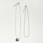 【Nothing And Others/ナッシングアンドアザーズ】W stainless chain Necklace