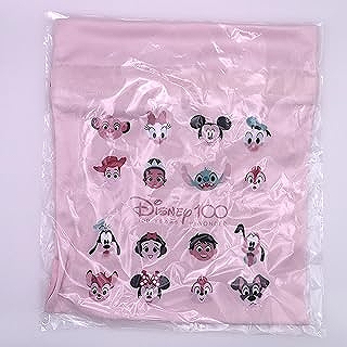 【SALE50】□【即納】【ロット1】ディズニー 100周年 巾着 ピンク