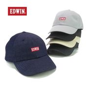 EDWINベーシックツイル＆デニム6パネルキャップ　ヤング帽子