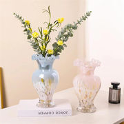安いのに高く見える 激安セール 花瓶 瑠璃の花瓶 ザクロの花瓶 大人気 水耕花器 家の装飾 家の置物