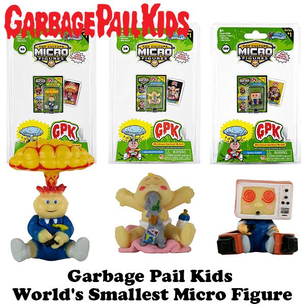 GARBAGE PAIL KIDS WORLD'S SMALLEST MICRO FIGURE 【ガーベッジペイルキッズ】