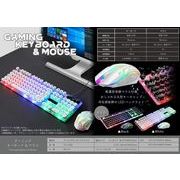 ゲーミングキーボード&マウス　YD-5300