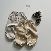 2024新作 韓国風子供服 ベビー服 男の子 カジュアルパンツ2色 80-130cm