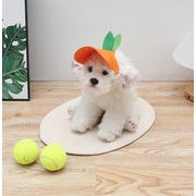 2024春新作 犬猫 小型犬服 超可愛い ペット用品 ネコ雑貨 帽子